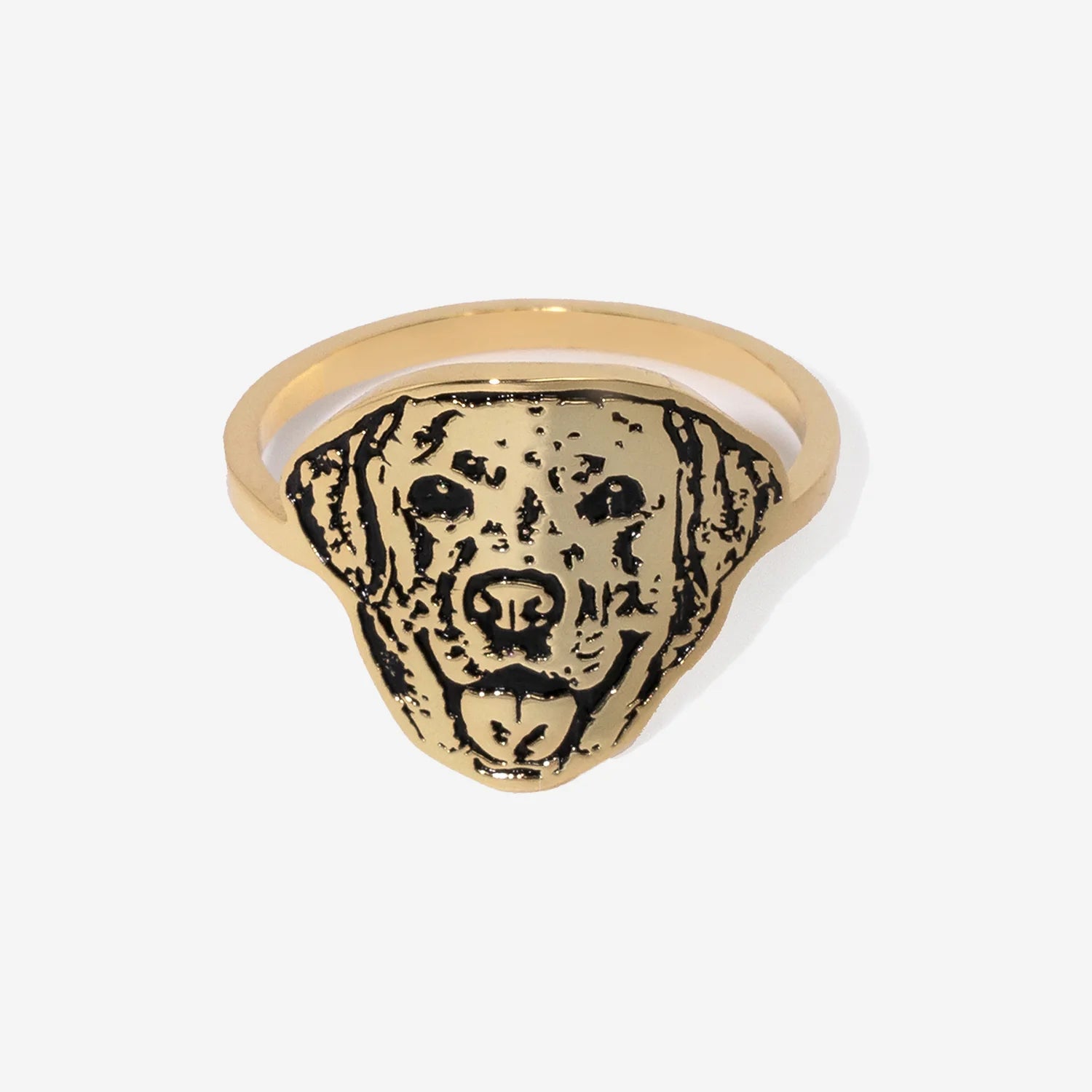Pet Face Cutout Ring