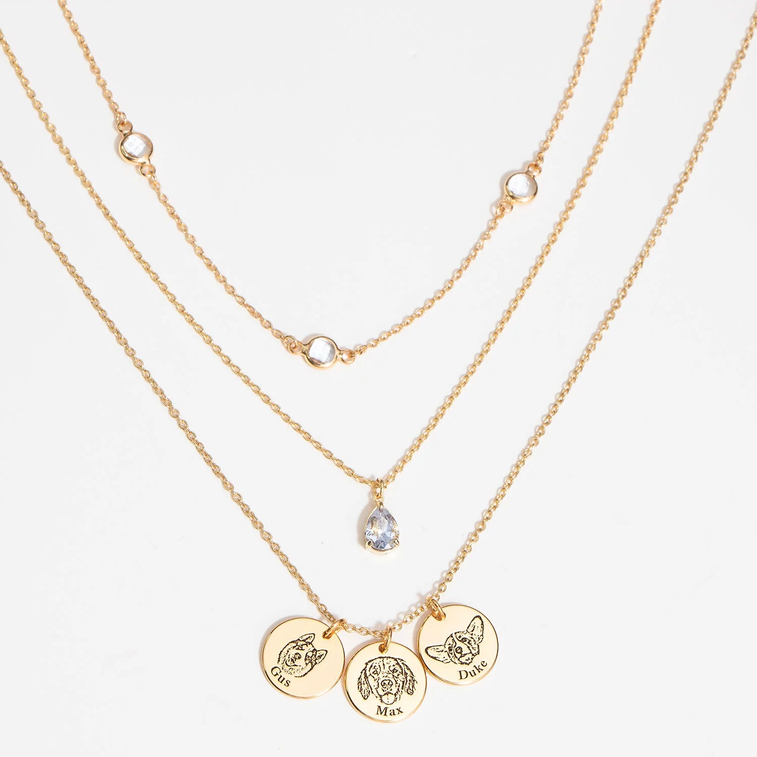 Dainty Necklace Set